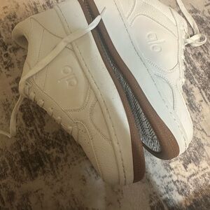 ALO Yoga White Athletic Shoes